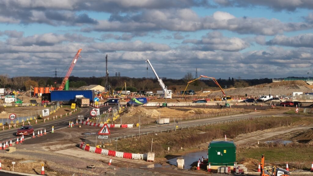 Road and sewer builders
