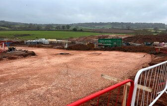 Road and sewers construction